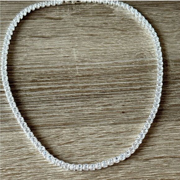 Anthropologie Silver Necklace - Picture 3 of 4